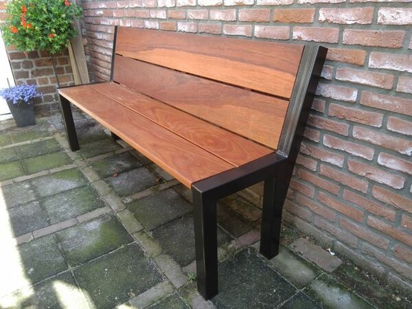 Houten tuinbank