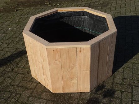 Plantenbak achthoek