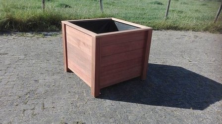 Houten plantenbak