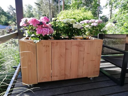 Douglashouten plantenbak