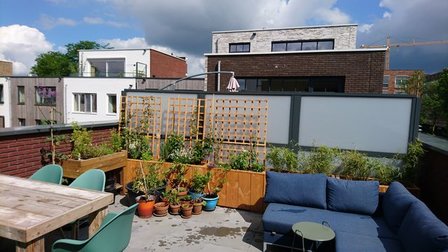 Plantenbakken trellis