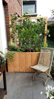 Plantenbak trellis