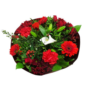 Boeket Biedermeier Large Rood (BQBmXLred)