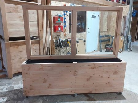 Terrasafscheiding hout