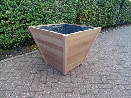 Houten plantenbak