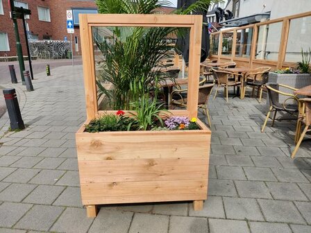 Terrasafscheiding hout