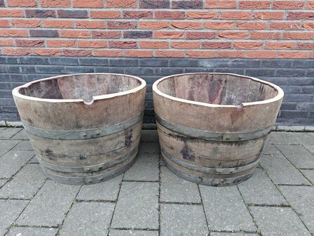 Frans eiken wijnvaten