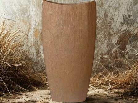 Cortenstaal alternatief ovaal hoge plantenbak