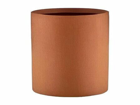 Cilinder roest imitatie plantenbak
