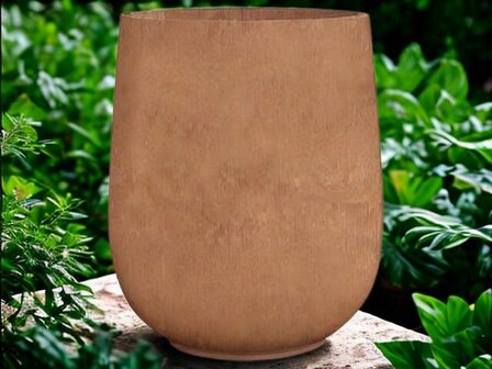 Corten look roestige vaas