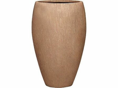 Hoge roestlook plantenbak van composiet