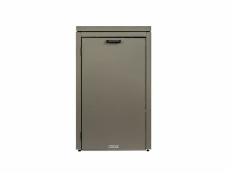 Kliko ombouw met poedercoating kleur taupe