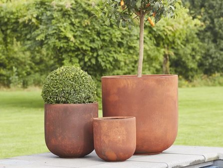 Corten plantenpot