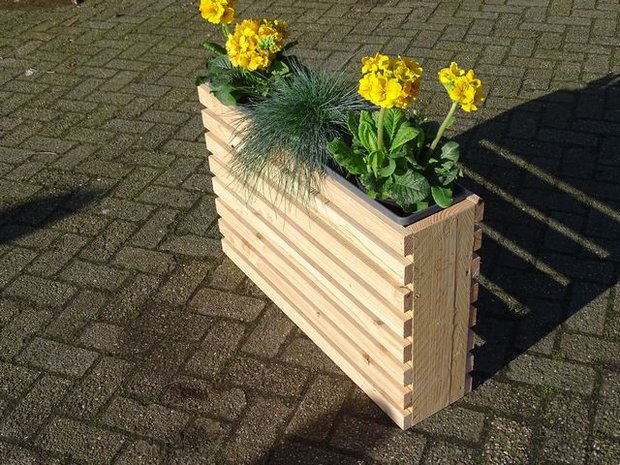 Houten plantenbak