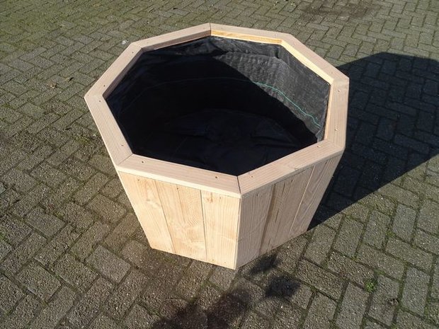 Houten plantenbak