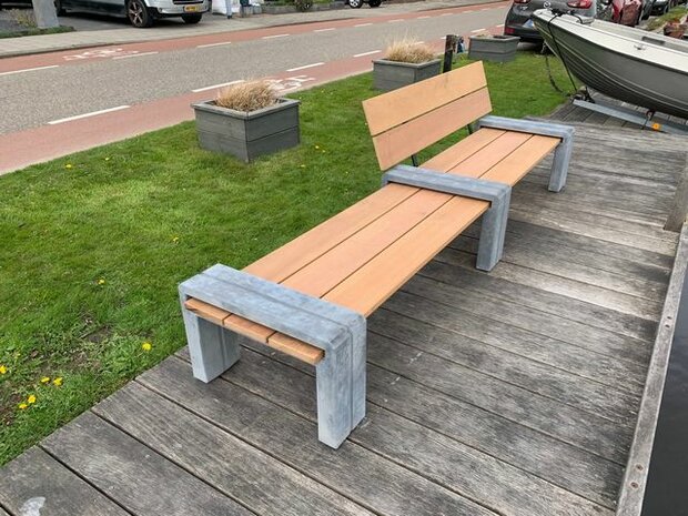 Tuinbank hardhout