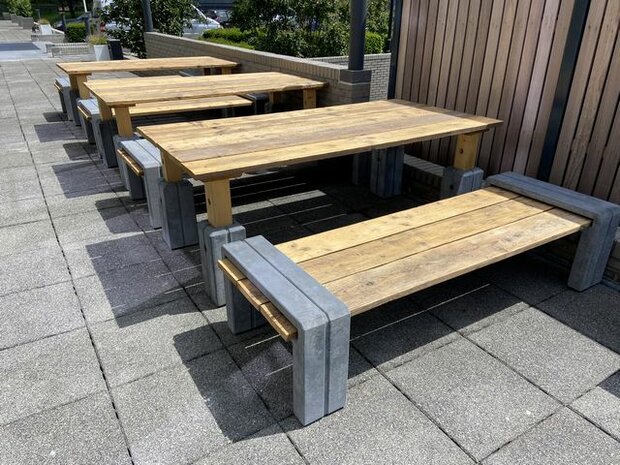Tuinbank beton
