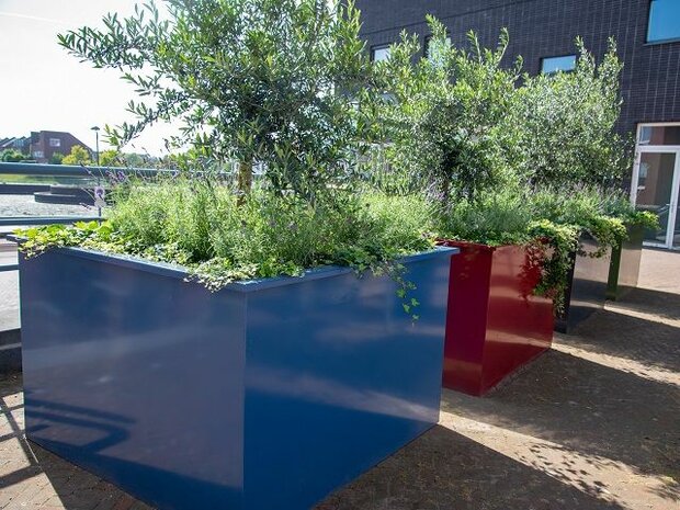 Stalen plantenbakken op maat