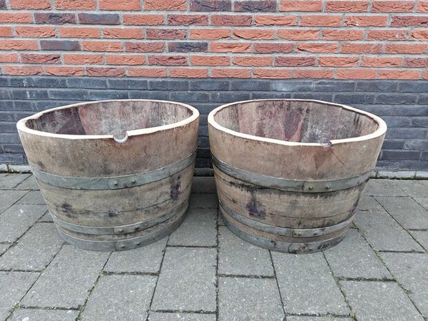 Frans eiken wijnvaten