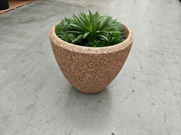 Naturecast conische plantenbak van bosrestanten