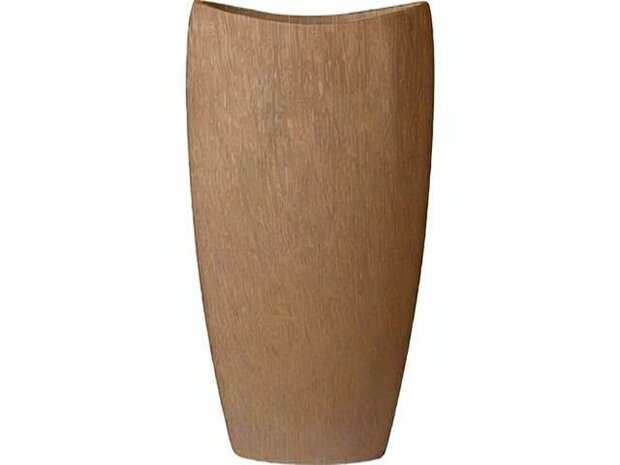 Ovaal hoog kunststof plantenbak