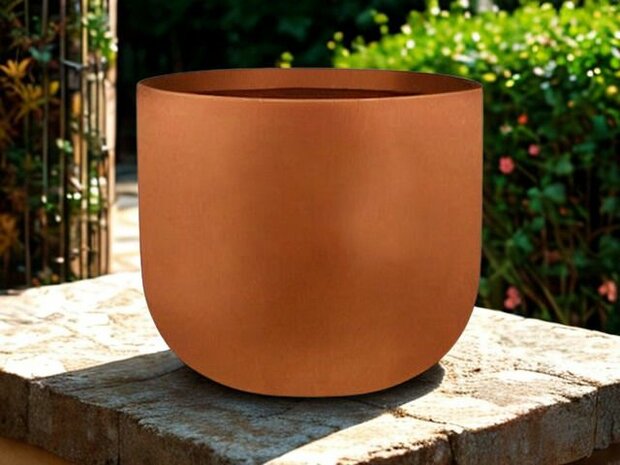 Fiberstone roestlook pot