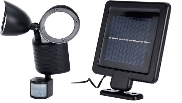 Dubbele solarlamp