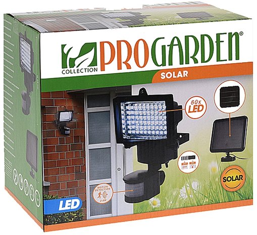 natuurlijk Arne Kwadrant ProGarden solar lamp met bewegingsdetectie - Tuinwaardig