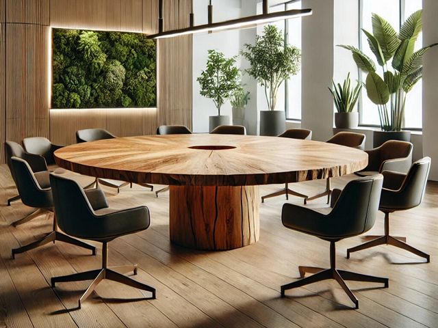 Vergadertafel rond