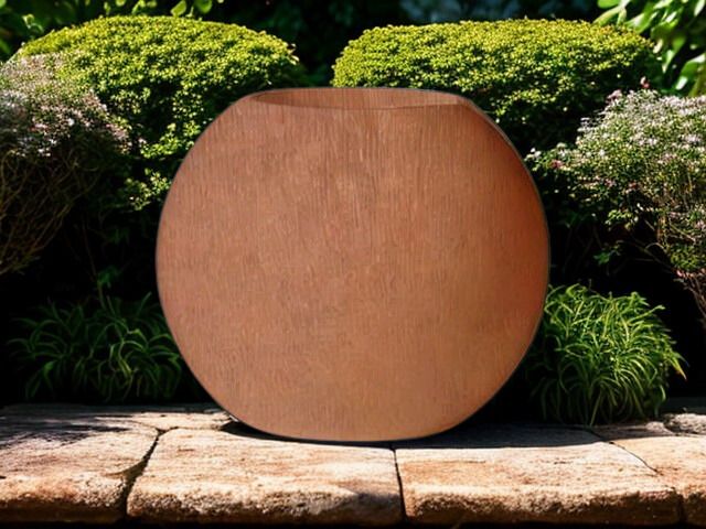 Bol roest plantenbak