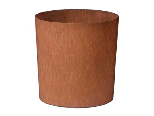 Roestkleurige conische plantenbak