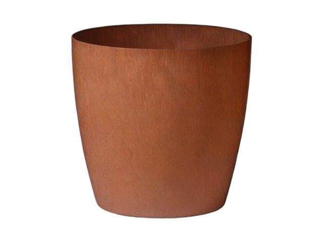 Cortenstaal look pot