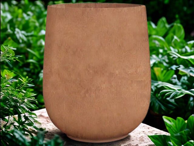 Corten look roestige vaas