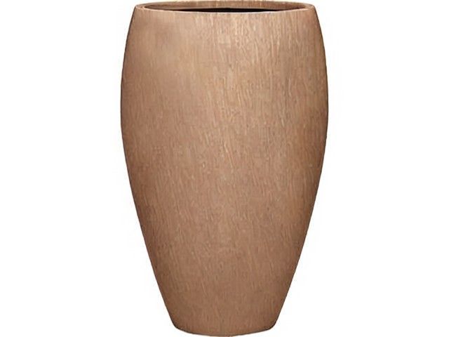 Hoge roestlook plantenbak van composiet