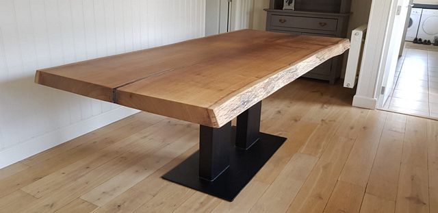 Toegeven Verlichten Grens Epoxy tafel - houten tafel met kunsthars - Tuinwaardig