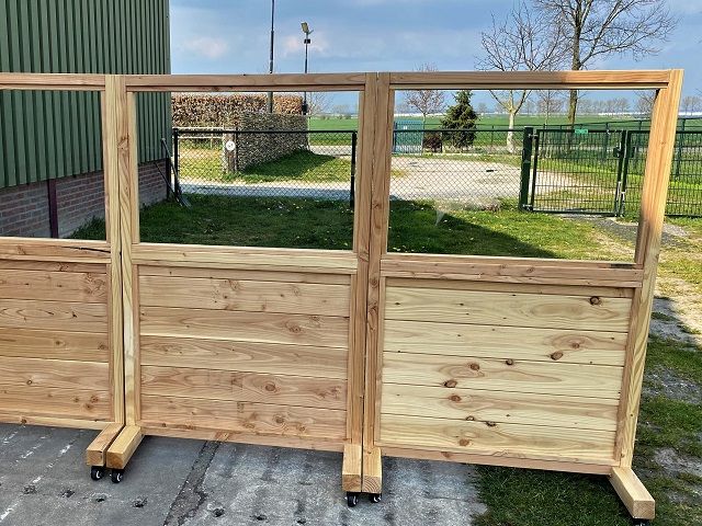 terrasscherm hout