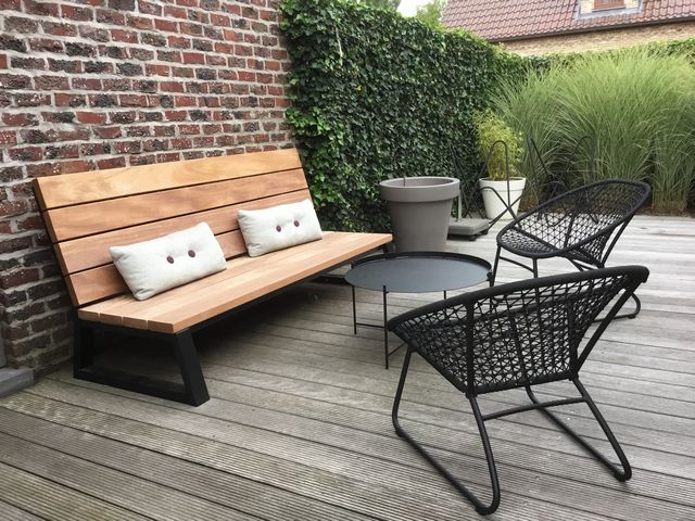 Loungebank hout