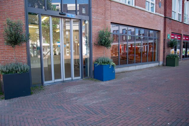Plantenbakken winkelcentrum