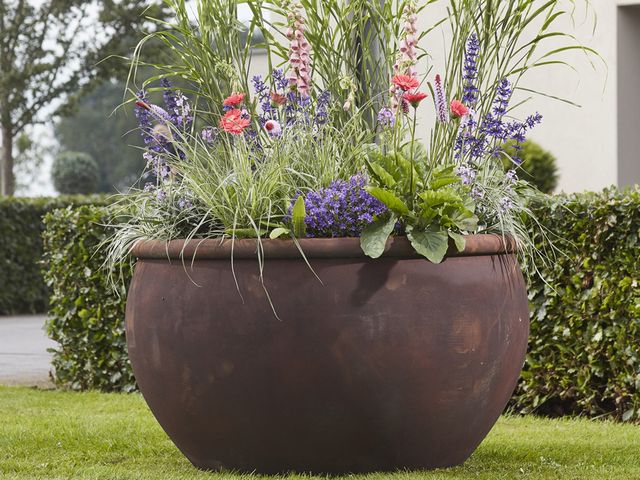 Corten look plantenbak