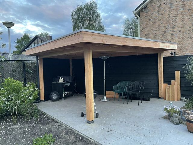 Tuinoverkapping van hout