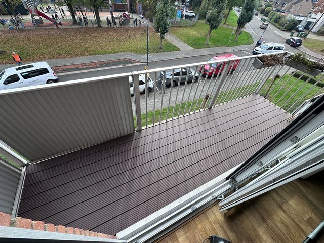 Vlonder balkon