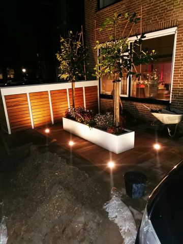 Maatwerk houten vlonder