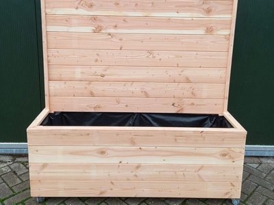 Plantenbak met terrasscherm - Model 2