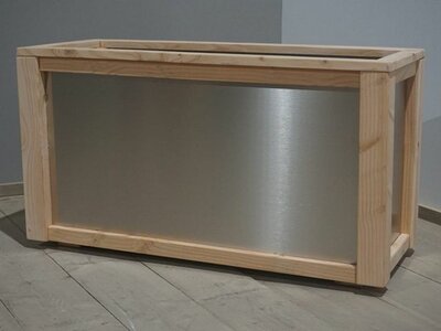 Plantenbak TW Solid - RVS