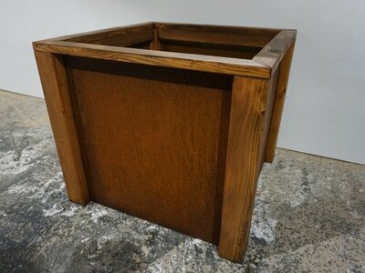 Plantenbak TW Solid - Cortenstaal