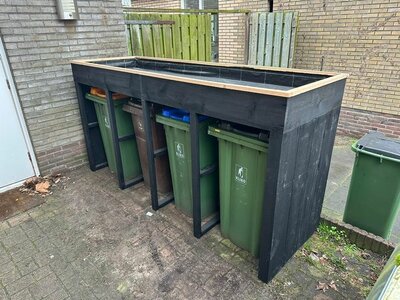 Kliko kast met plantenbak
